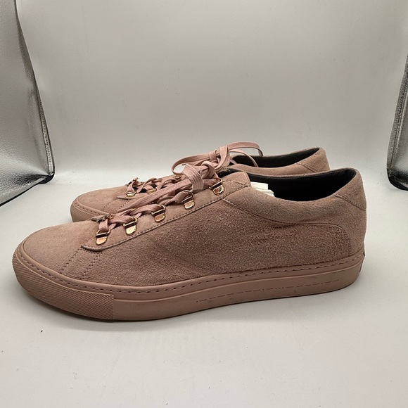 Koio x JonBoy Limited Edition Capri Pink Suede Low Top Sneaker Italy - Picture 6 of 11